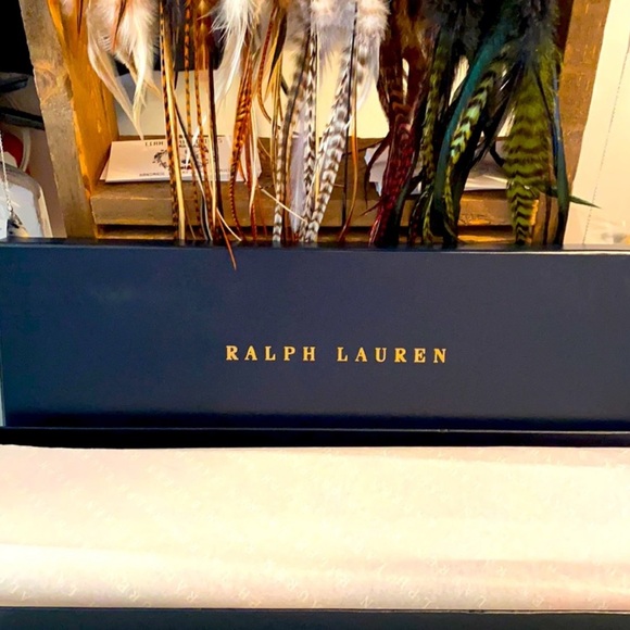 👔 NWT Ralph Lauren Polo Tie in Box